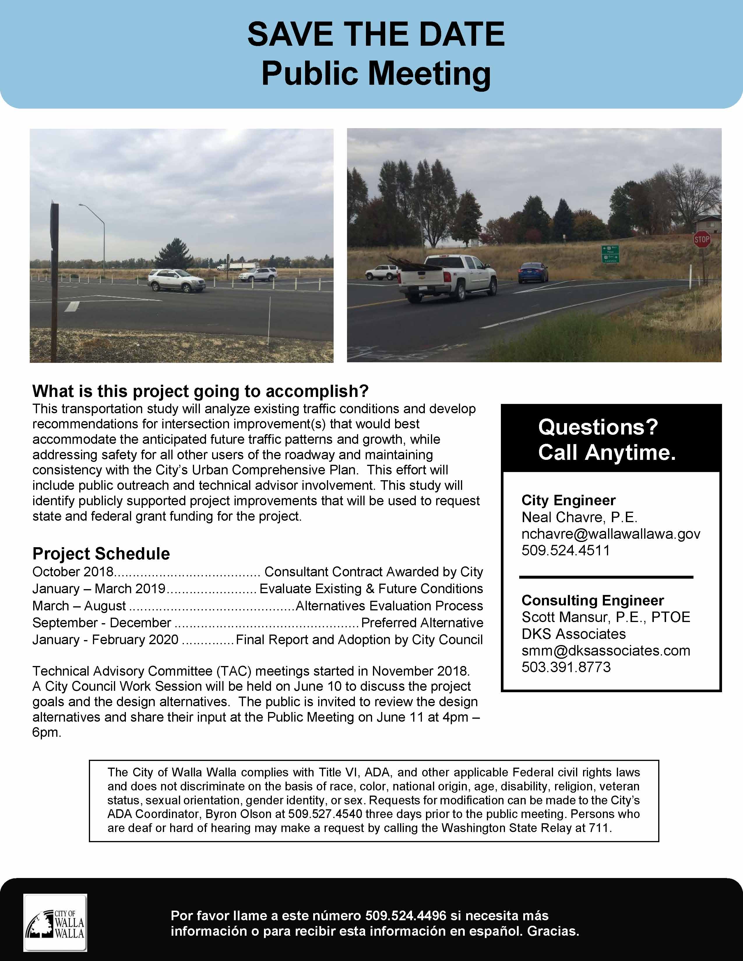 Public Meeting 1 Annoucement Handout Page 2